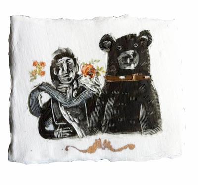 Lord Byron & Bear by Jazmin Velasco