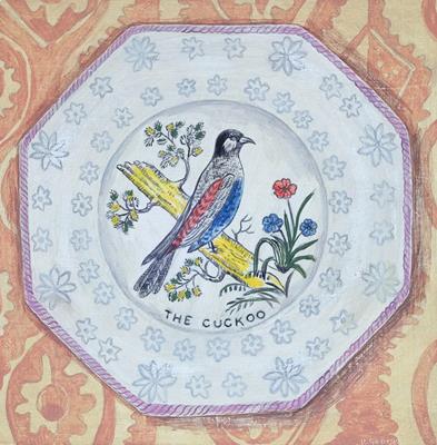 Cuckoo Plate by Debbie George