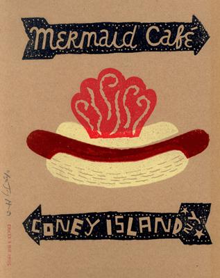 Mermaid Café #3 by Jonny Hannah