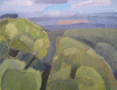 Wittenham Hill Fort #1 by Andrew Walton