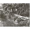 Footbridge At Bishopstone by Howard Phipps