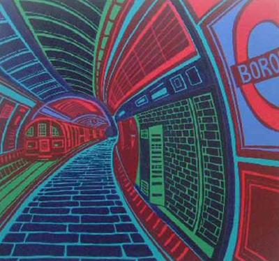 Late Night On The Northern Line by Gail Brodholt