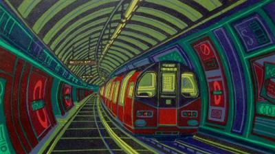 Westbound On The Piccadilly Line by Gail Brodholt