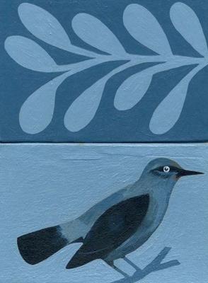 Bird 5 (Blue Rock Thrush) by James Read