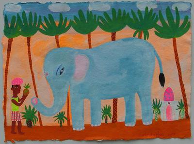 Indian Elephant by Christopher Corr