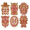 Six Masks by Bernard Lodge