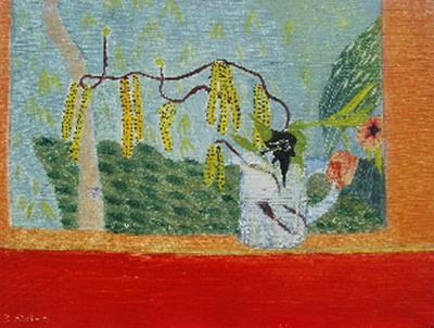 Still Life With Catkins by Suzy Fasht