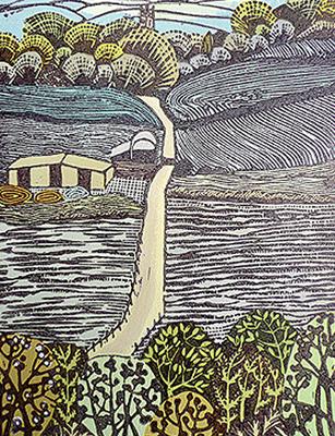 Down From The Hill #8 by Liz Somerville