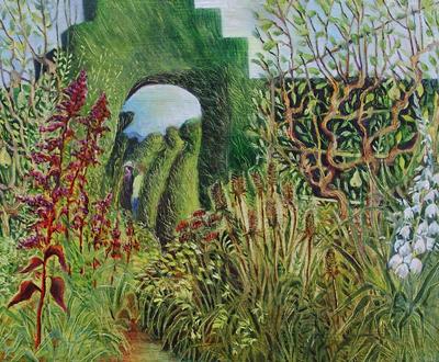 Great Dixter, Archway by Mary Kuper