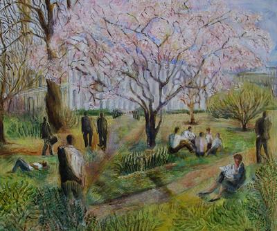 Regents Park, Spring by Mary Kuper