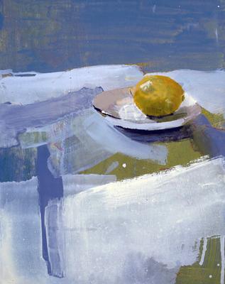 Lemon & Saucer #2 by Susan Ashworth