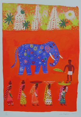 Blue Elephant by Christopher Corr