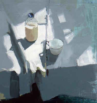 Milk Bottle & Cup by Susan Ashworth