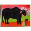 Buffalo & Woman by Christopher Corr