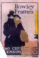 Their label at this time features a Toulouse-Lautrec style image of Mr & Mrs Rowley admiring a framed picture.