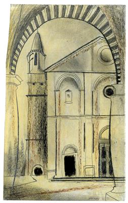 Pienza #2 (Where Ben Stood) by Jonathan Christie