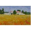 Farmhouse & Cornfield, Île de Ré by Marcel Gatteaux