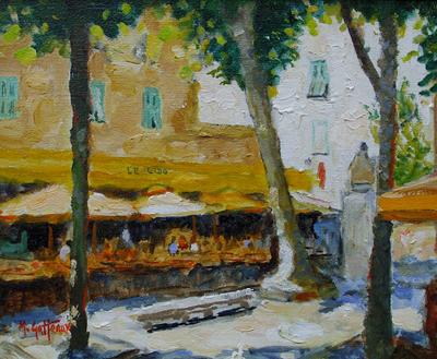 Le Lido, Menton, Provence by Marcel Gatteaux
