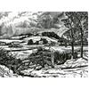 Old Sarum In Winter by Howard Phipps