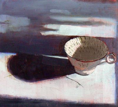 Cup With Orange Ground by Susan Ashworth