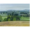 Otmoor From Noke Hill, Stubble Field by Andrew Walton