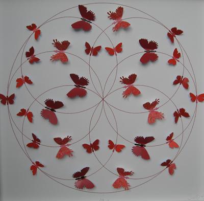 Mandala (Red) by Joseph Silcott