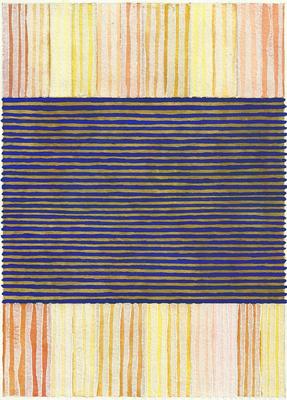 Blue Stripes by Aaron Kasmin