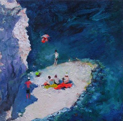 Below The Cliff, Gozo by Will Smith