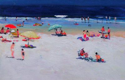 Beach Near Ribadesella by Will Smith