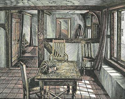 Timbered Interior by Howard Phipps