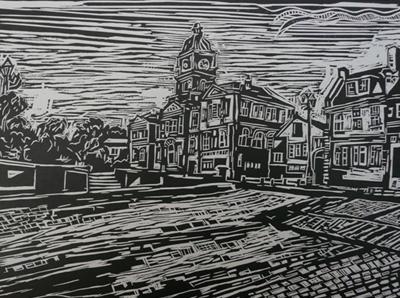 Batley Market Place by Paul Finn