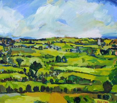 Dedham Vale, Spring Morning by Paul Finn