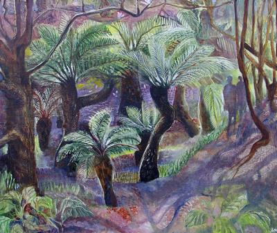 Tree Ferns, Trewidden by Mary Kuper