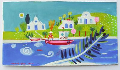 Greek Island by Christopher Corr