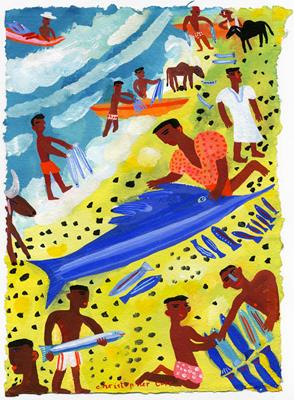 Comoros Island Fishermen by Christopher Corr