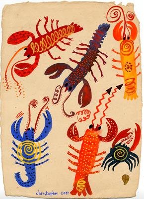 Crab & Lobsters (B) by Christopher Corr