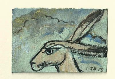 Miniatures Series: Hare by David Hollington