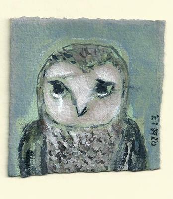 Miniatures Series: Owl by David Hollington