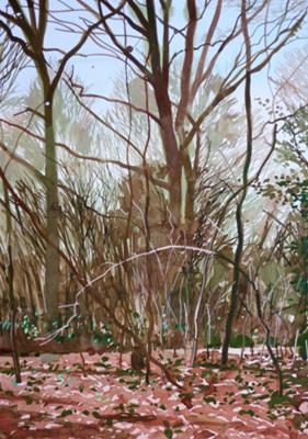 Putney Heath, Winter, SW15 by Mike McInnerney