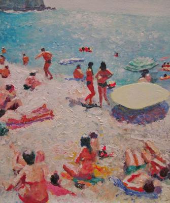 Ligurian Beach by Will Smith