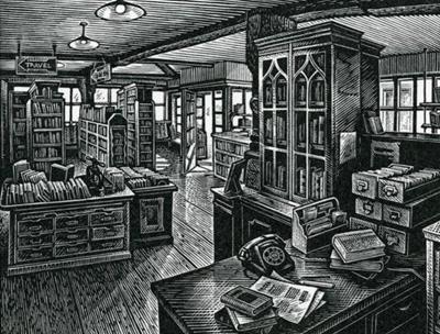 Beach's Bookshop, Salisbury by Howard Phipps