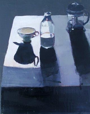 Milk & Cafetiere by Susan Ashworth