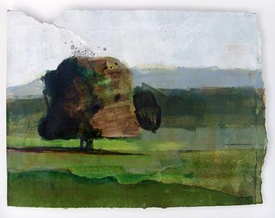 Towards Firle II by Susan Ashworth