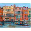Venice, Grand Canal With Ca' da Mosto by Isobel Johnstone