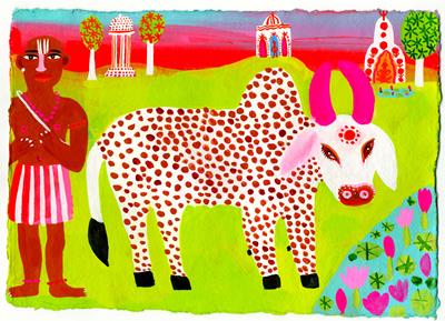 Brahmin & Spotted Cow by Christopher Corr