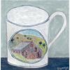 Welsh Chapel Mug by Debbie George