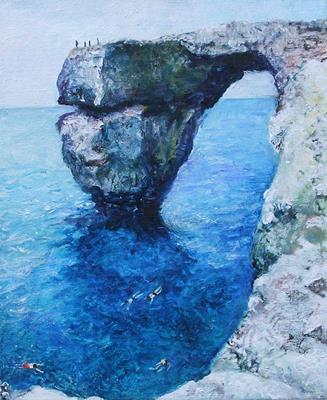 Looking Down From The Azure Window by Will Smith