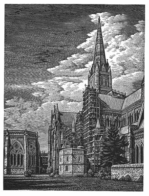 Salisbury Cathedral (The Restoration) by Howard Phipps