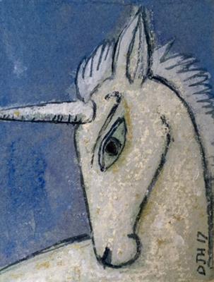 Miniatures Series: Unicorn by David Hollington