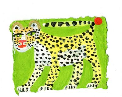 Savannah Leopard by Christopher Corr